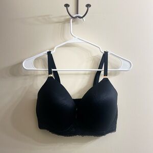 Victorias Secret Black Lace Maternity Bra Size 34 DDD